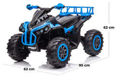 Quad électrique enfants LT940 ATV 12v 4X4 avec télécommande lumières et sons LED