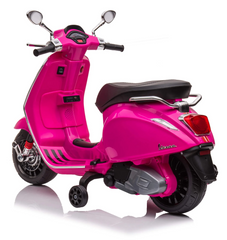 Moto électrique enfants LT941 Piaggio Vespa Sprint 12V avec lumières et sons LED