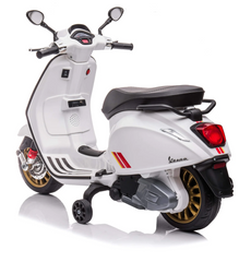 Moto électrique enfants LT941 Piaggio Vespa Sprint 12V avec lumières et sons LED