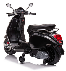 Moto électrique enfants LT941 Piaggio Vespa Sprint 12V avec lumières et sons LED