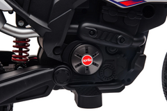 Moto électrique enfants LT944 Aprilia Motocross RX125 12V lumières LED et sons