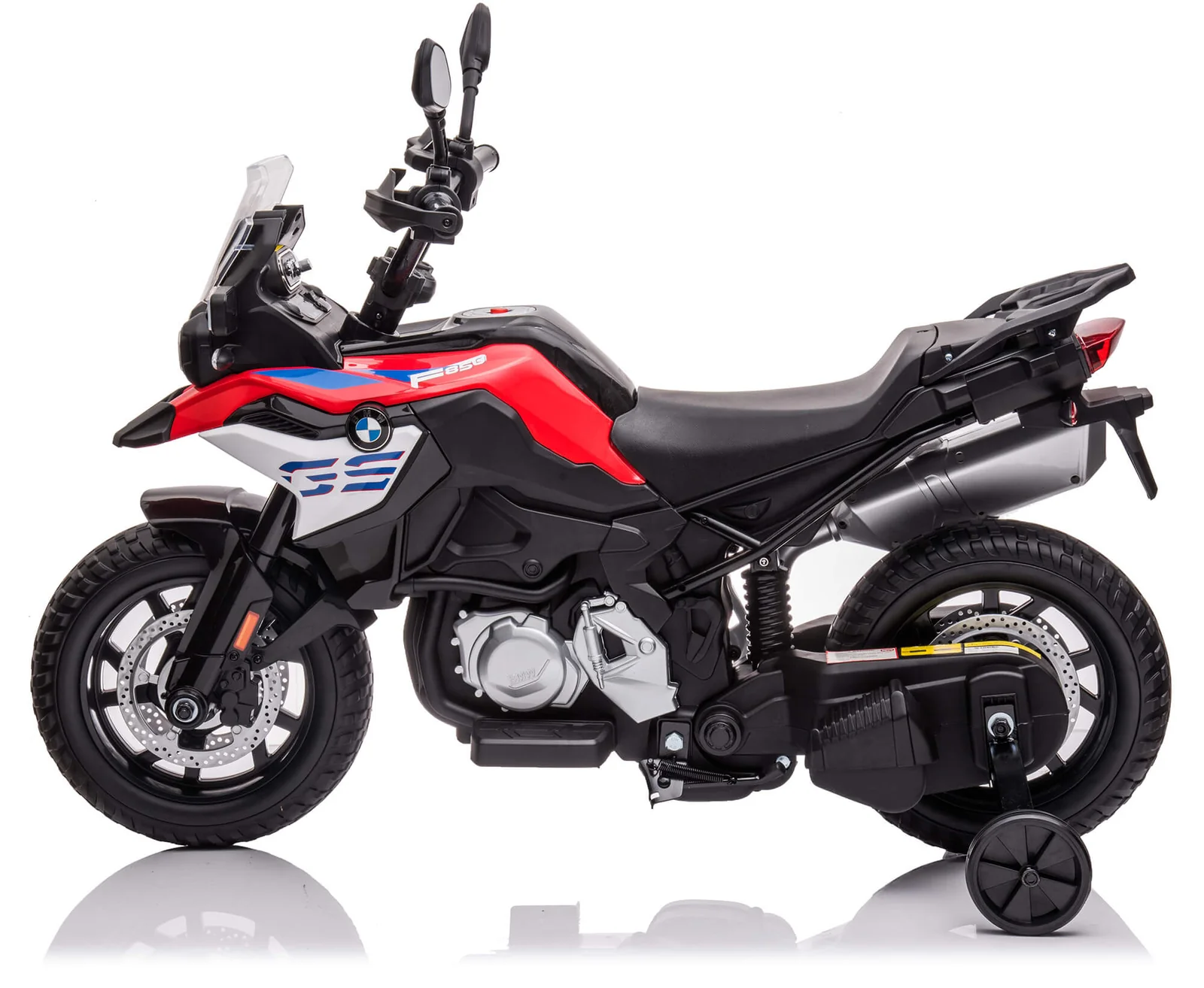 Moto électrique pour enfants LT943 BMW GS 850F 12V licence lumières LED et sons