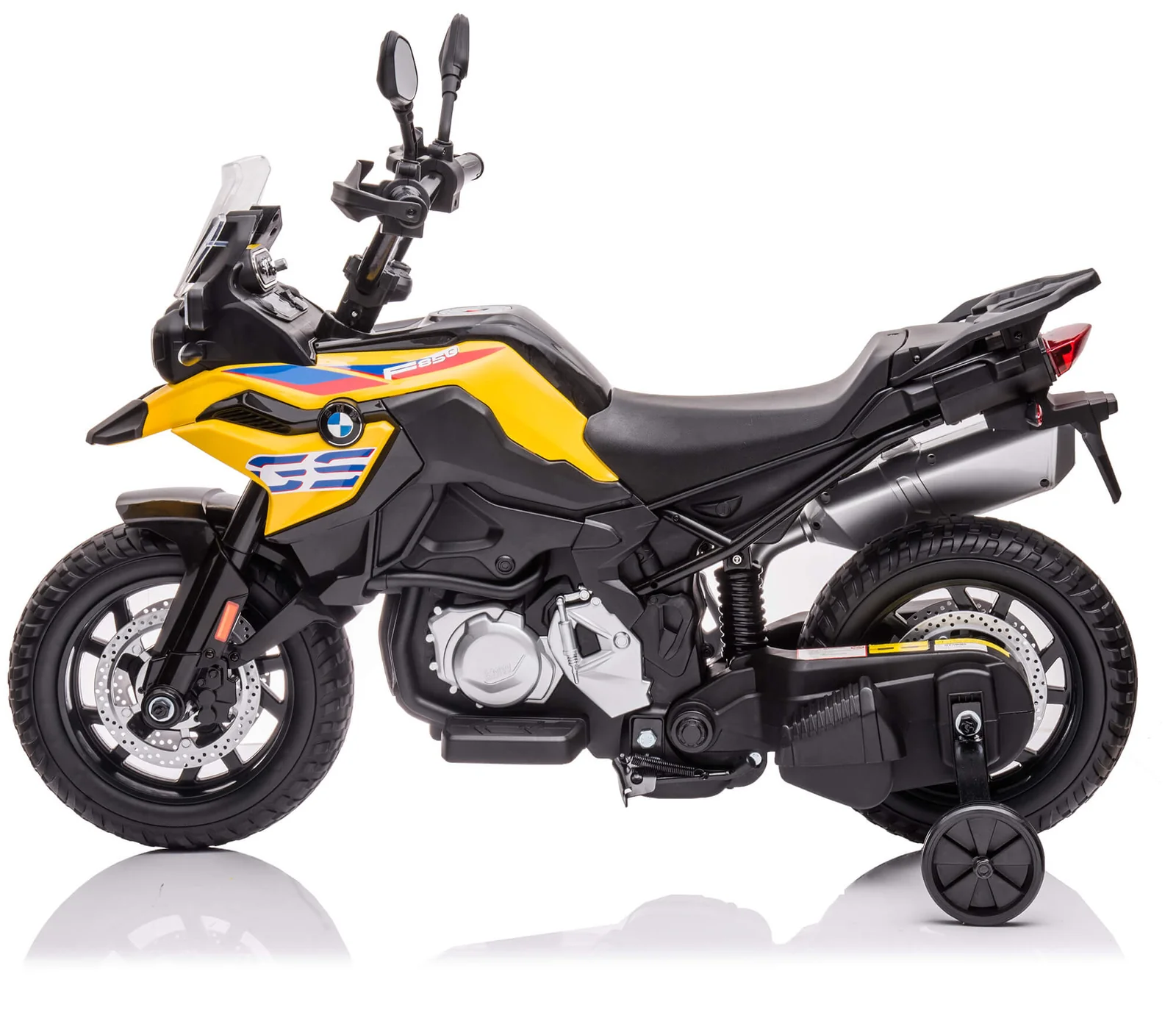 Moto électrique pour enfants LT943 BMW GS 850F 12V licence lumières LED et sons
