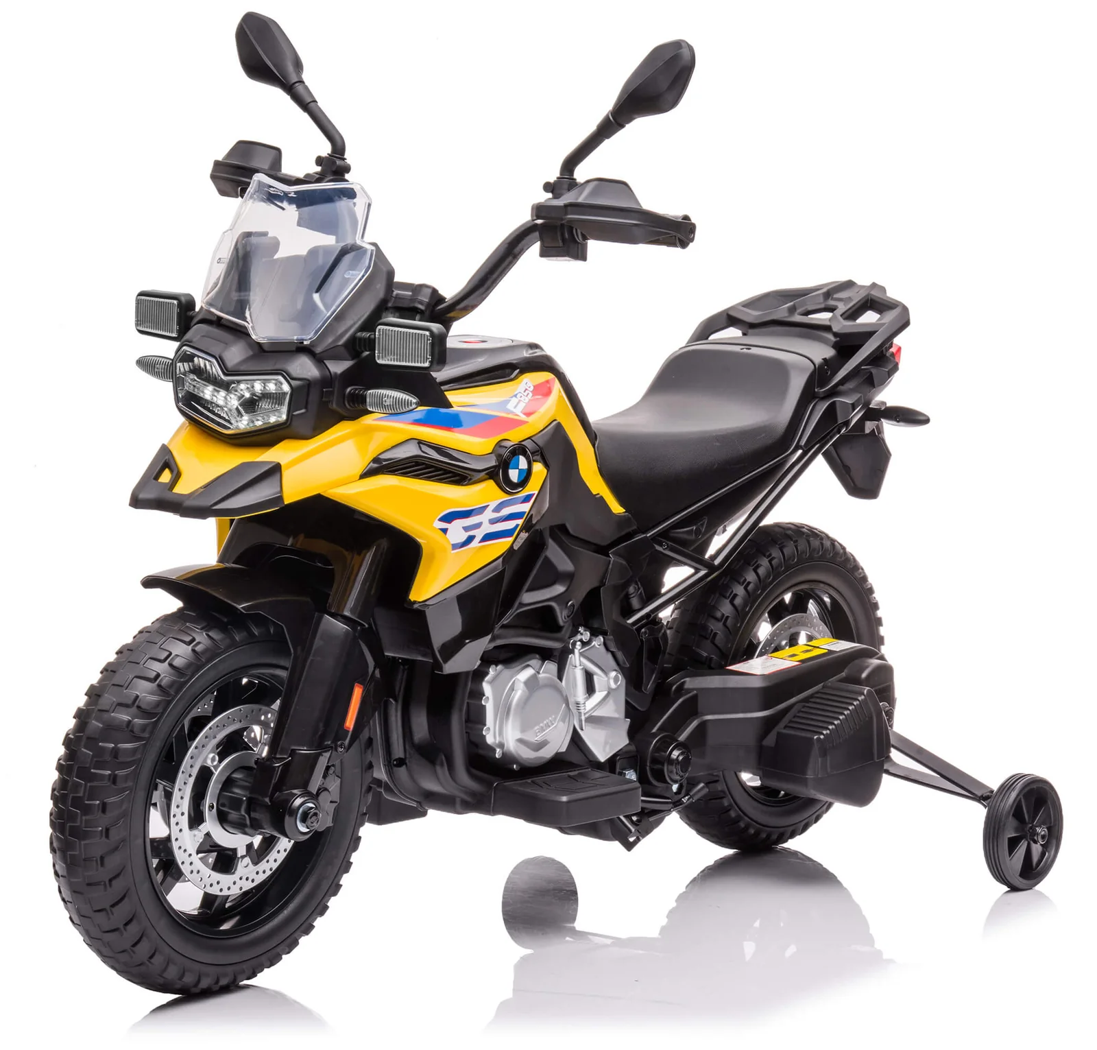 Moto électrique pour enfants LT943 BMW GS 850F 12V licence lumières LED et sons