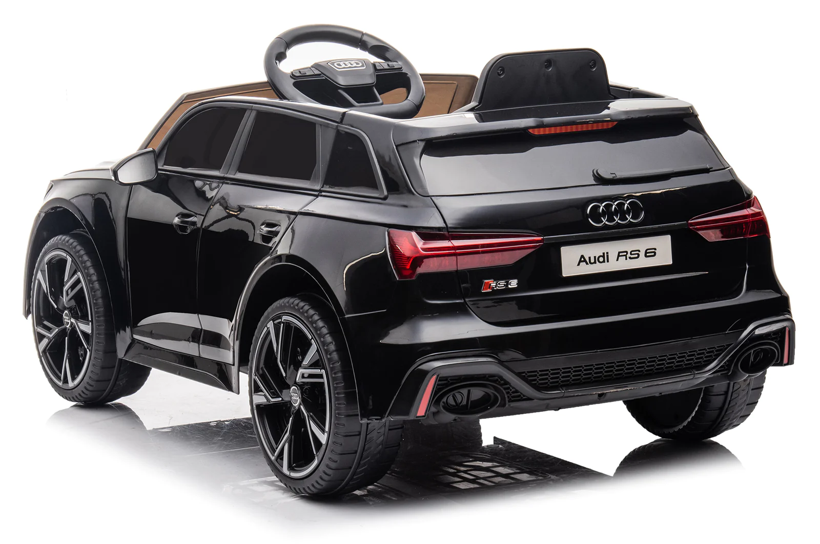 Voiture électrique ¡enfants LT945 Audi RS6 12V avec permis, lumières et sons LED