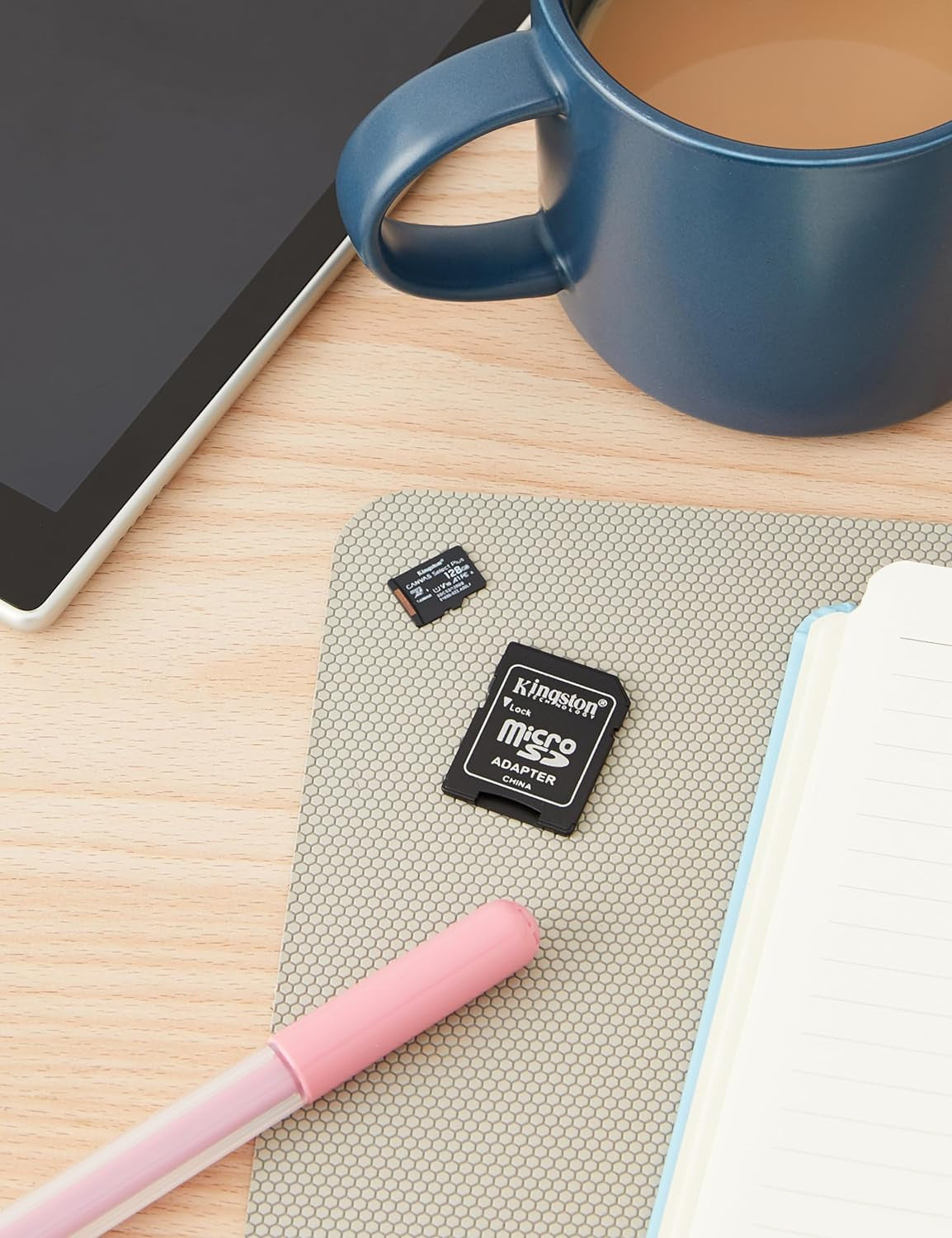 Carte MicroSD adaptateur SD Kingston Canvas Select Plus SDCS2/128 Go Classe 10