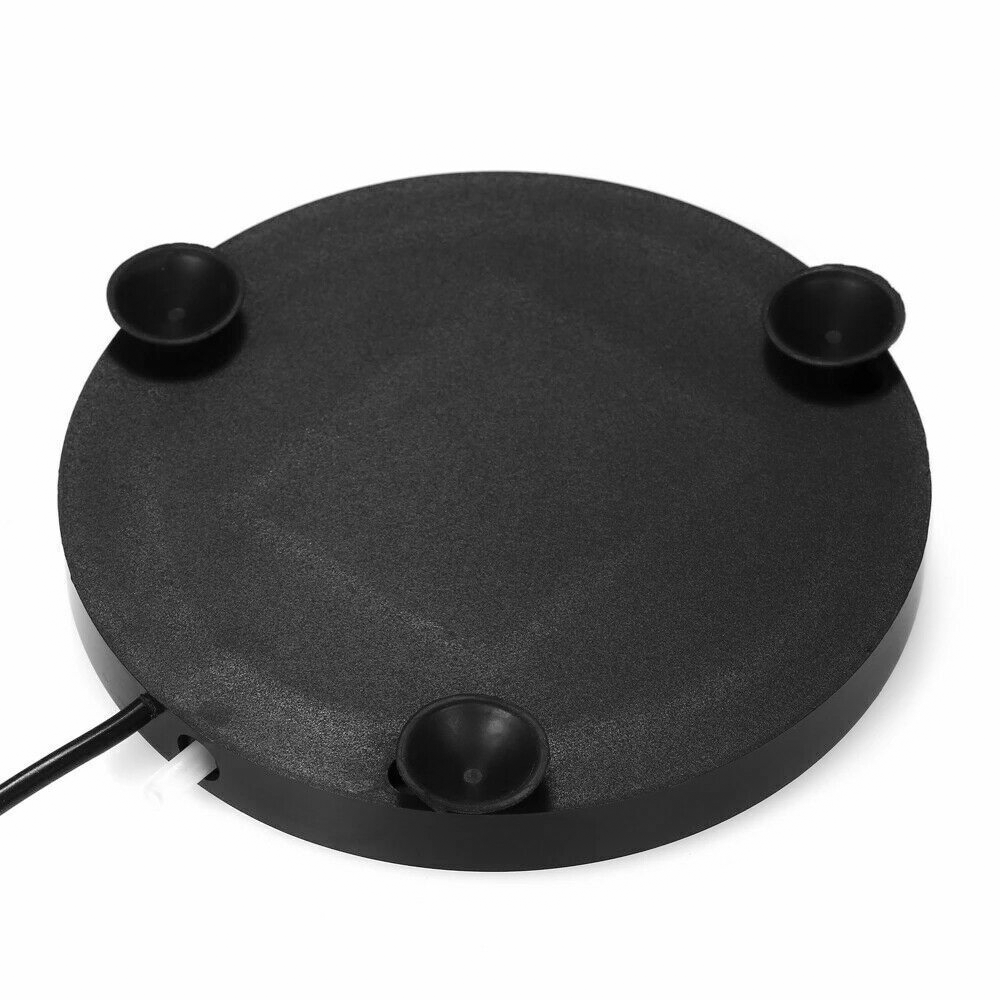 Lampe à bulles d'aquarium à LED RVB Éclairage sous-marin Ventouse de fixation