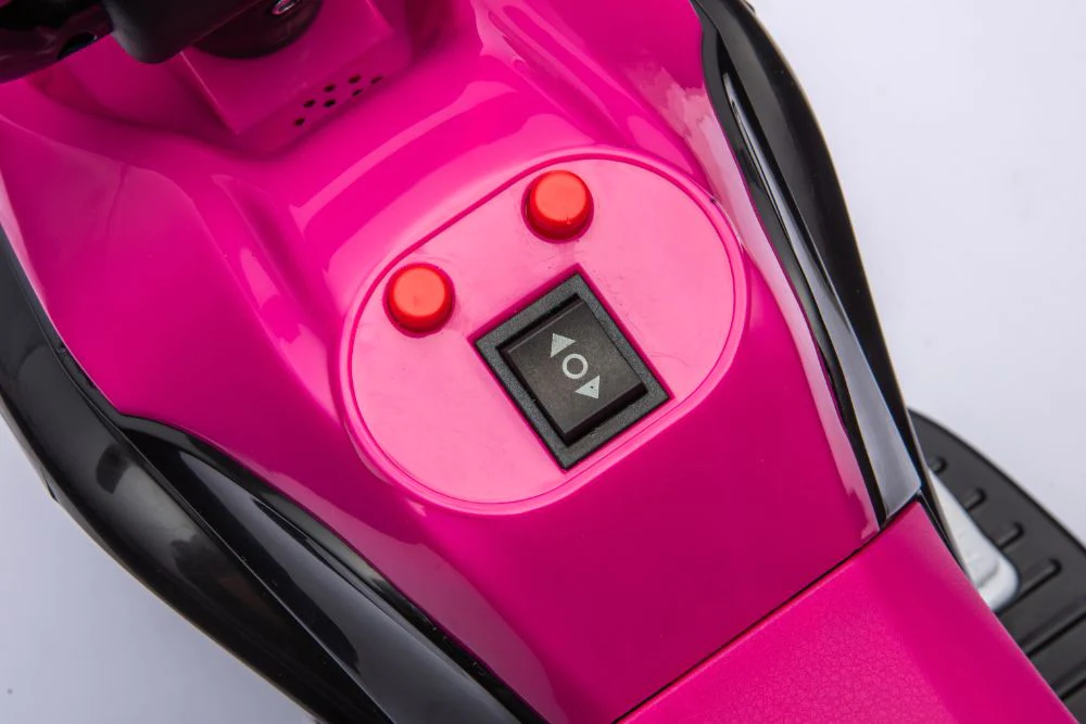 Mini moto électrique pour enfants LT953 Poket 6V avec lumière LED sons et pédale