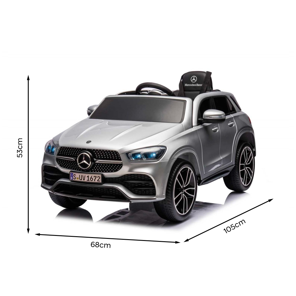 Voiture électrique enfants LT962 Mercedes GLE 450 peinte 12V lumières LED et son