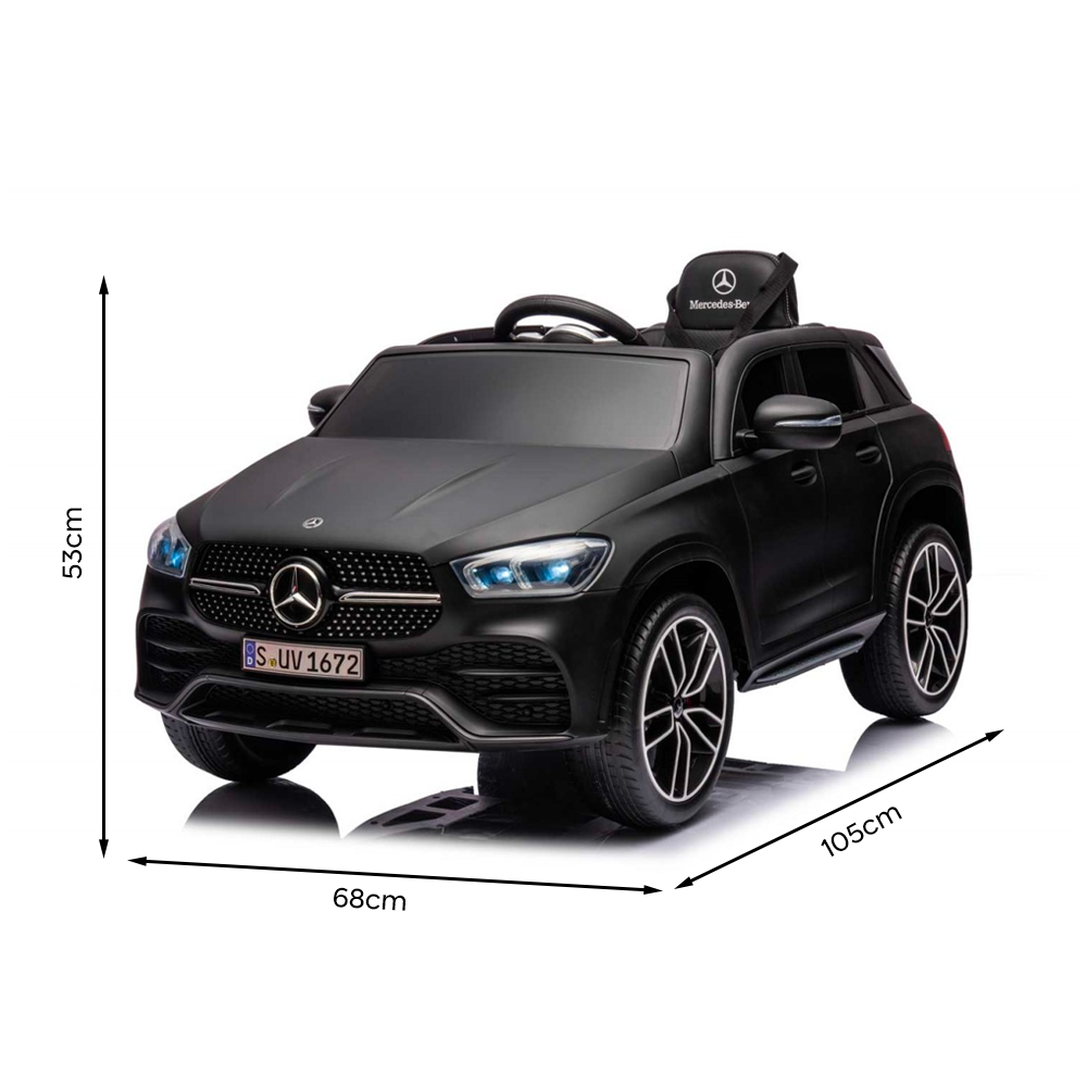 Voiture électrique enfants LT962 Mercedes GLE 450 peinte 12V lumières LED et son