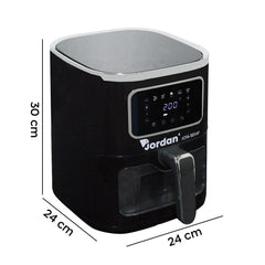 Friteuse à air 1600W JCFA-501AP Capacité 7,5 lt 200° avec verre transparent