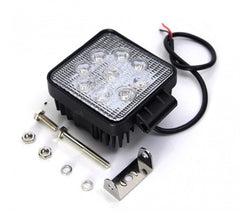 FARD -27w - 9 LED lumière froide / Convient pour voiture -camion -bateau (carré)