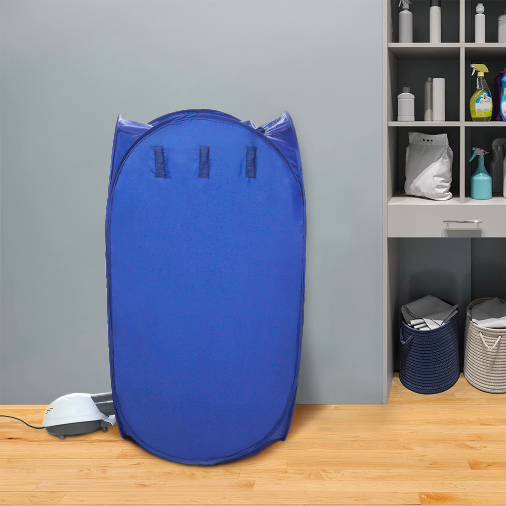 Sèche-linge électrique pliable et portable à circulation d'air chaud 800W
