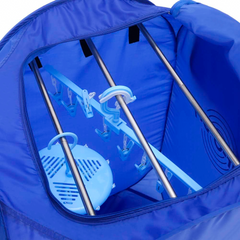 Sèche-linge électrique pliable et portable à circulation d'air chaud 800W
