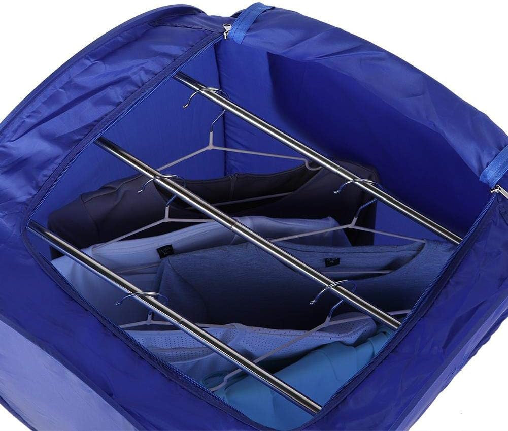 Sèche-linge électrique pliable et portable à circulation d'air chaud 800W