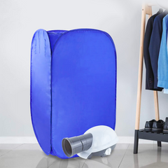 Sèche-linge électrique pliable et portable à circulation d'air chaud 800W
