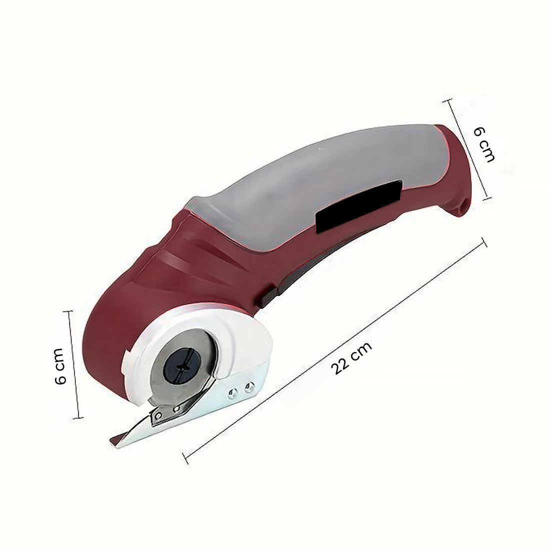 Coupe-tissu ou plastique électrique sans fil rechargeable batterie 4,2V