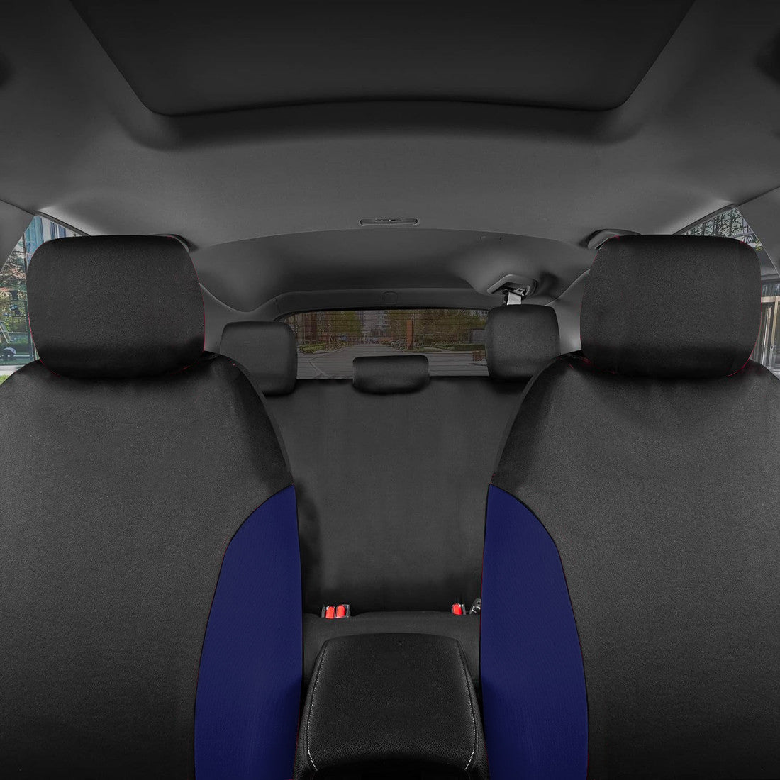 Ensemble housses sièges voiture 9 pièces universelles avant arrière appuie-têtes