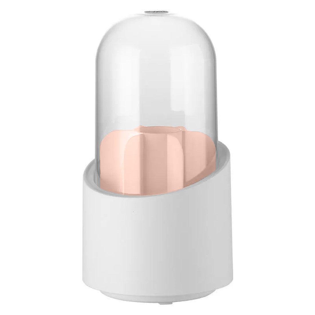 Organisateur pinceaux et maquillage avec base rotative à 360° et 7 compartiments