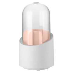 Organisateur pinceaux et maquillage avec base rotative à 360° et 7 compartiments