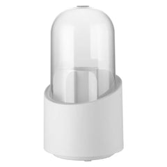 Organisateur pinceaux et maquillage avec base rotative à 360° et 7 compartiments