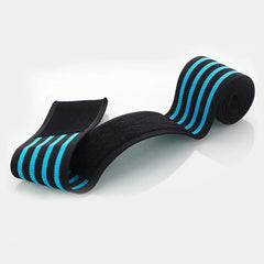 Genouillère élastique avec fermeture velcro anti-déchirure réglable