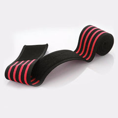 Genouillère élastique avec fermeture velcro anti-déchirure réglable