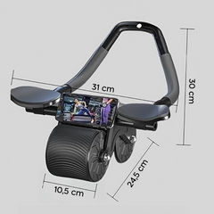 Rouleau Automatique pour Exercices Abdominaux AB Roller avec Retour Automatique