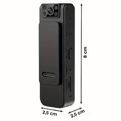 Mini caméra vidéo sans fil portable 1080HD avec vision nocturne, clip et aimant
