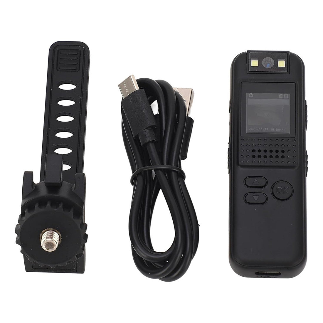 Mini caméra vidéo audio portable Écran Full HD Clip vision nocturne