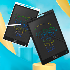 Tablette d'écriture effaçable avec écran LCD de 12" pour enfants