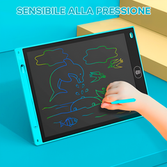 Tablette d'écriture effaçable avec écran LCD de 12" pour enfants