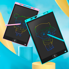 Tablette d'écriture effaçable avec écran LCD de 12" pour enfants