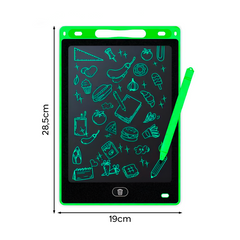 Tablette d'écriture effaçable avec écran LCD de 12" pour enfants