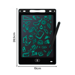 Tablette d'écriture effaçable avec écran LCD de 12" pour enfants