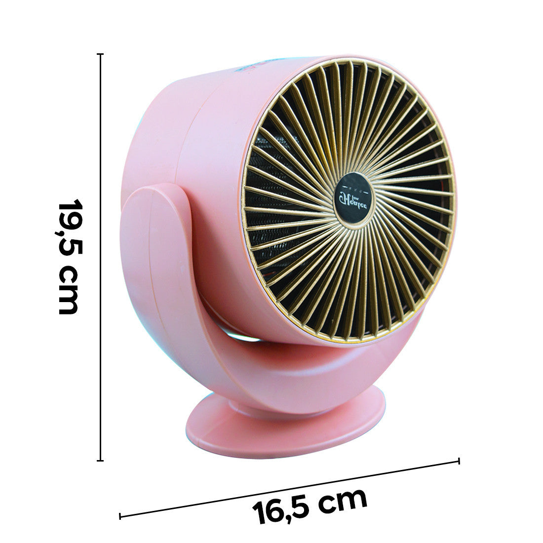Mini chauffage électrique de bureau 900W avec inclinaison
