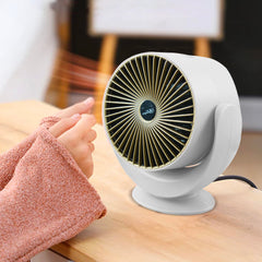 Mini chauffage électrique de bureau 900W avec inclinaison