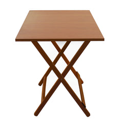 Table de jardin en bois Formica 60x90 F2069 CERISIER Pliable Gain de Place