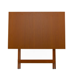Table de jardin en bois Formica 60x90 F2069 CERISIER Pliable Gain de Place