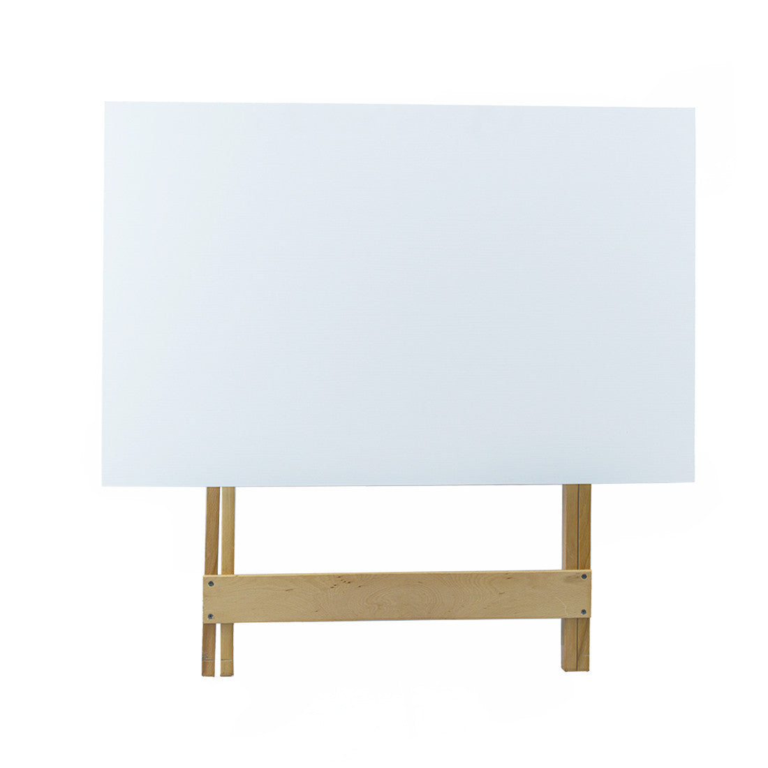Table de jardin en bois Formica 60x90 F2149 BLANC Pliable Gain de Place