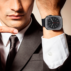 Smartwatch Promax Big Series 9 silicone avec écran de 2,1" messages applications