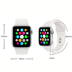 Smartwatch Promax Big Series 9 silicone avec écran de 2,1" messages applications