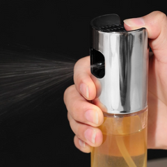 Distributeur d'huile spray nébuliseur de 100 ml en verre pour la friteuse à air