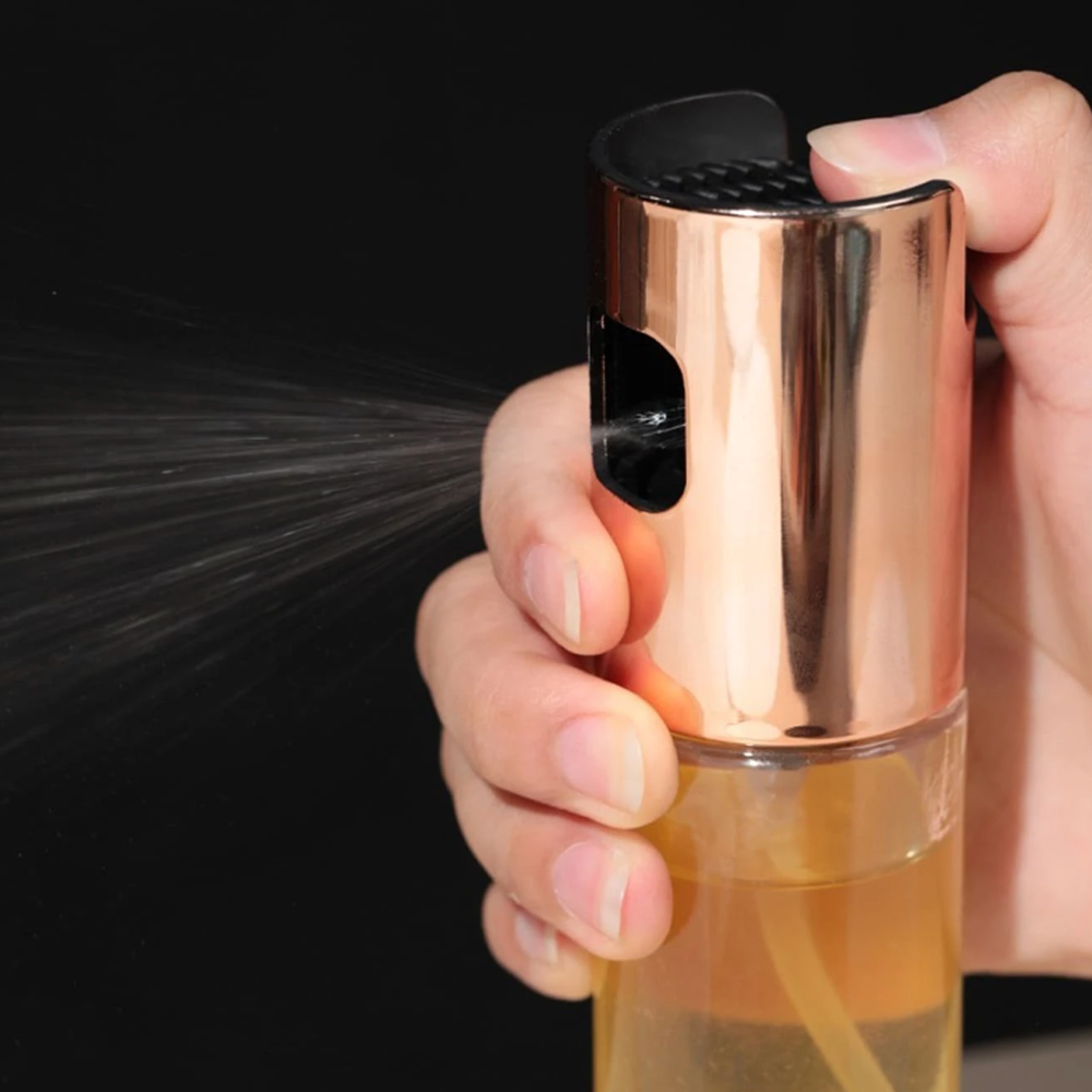 Distributeur d'huile spray nébuliseur de 100 ml en verre pour la friteuse à air