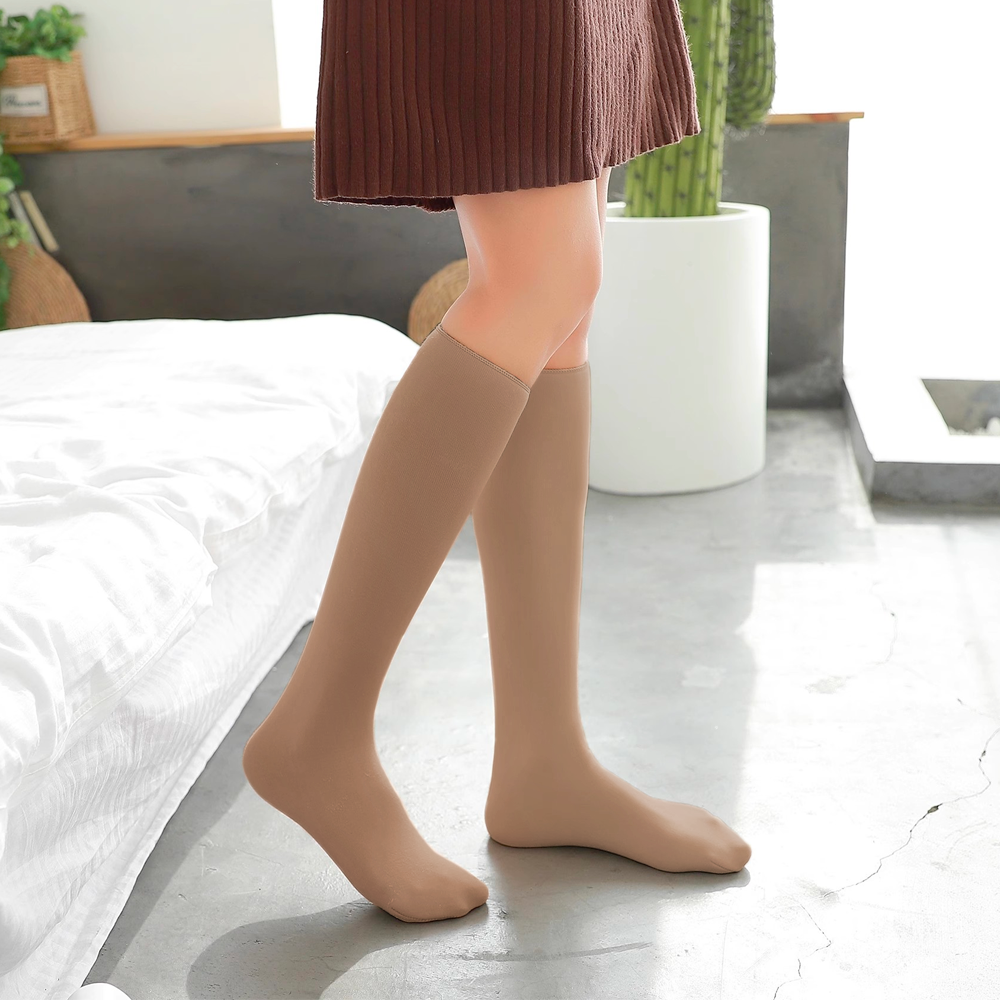 Ensemble chaussettes thermiques hivernales mollets unisexe chaudes taille unique
