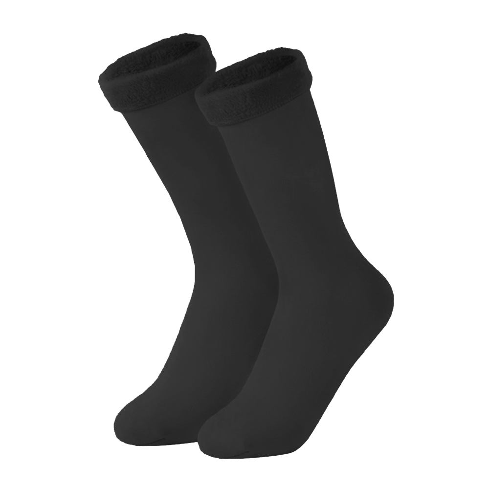 Ensemble chaussettes thermiques hivernales mollets unisexe chaudes taille unique