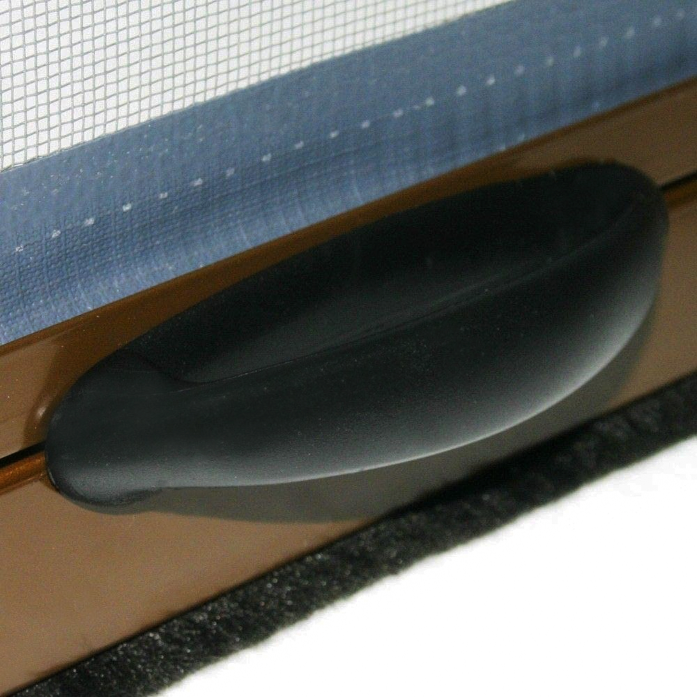 Moustiquaire enroulable 140x170 cm Kit pour Fenêtre et Cadre en Aluminium