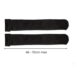 2 Paires de Chaussettes Thermiques Hivernales Chevillères Unisexes Taille Unique