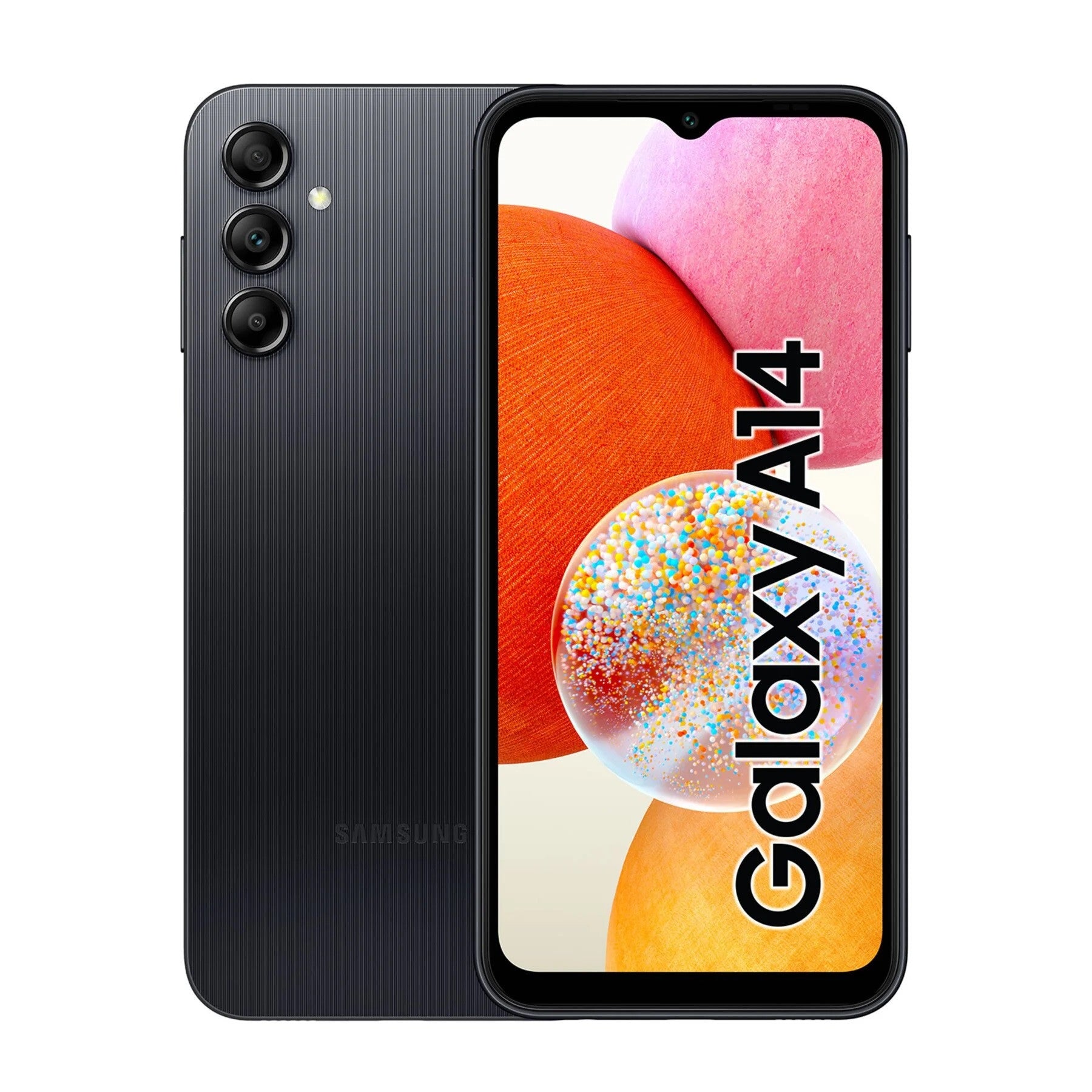 Samsung Galaxy A14 128 Go Noir Smartphone Android Écran LCD FHD+ 6,6"