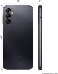 Samsung Galaxy A14 128 Go Noir Smartphone Android Écran LCD FHD+ 6,6"